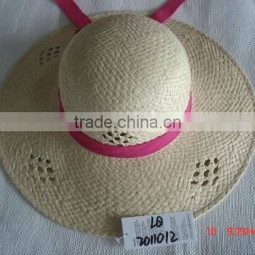 popular straw&paper hat for ladies
