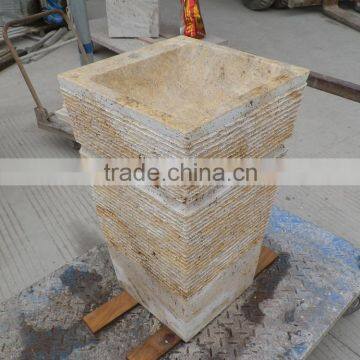 Hotel Decoration G682 Granite Bathroom Sinks Design photo-3