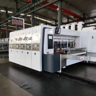 Speed Printing Die Cutting Corrugated Box Making Machine for 3/5/7 Ply Paperboard photo-4