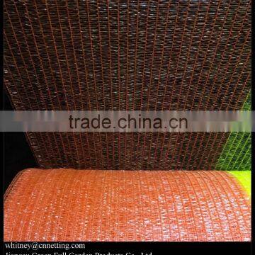 1x50m Orange and Yellow Color Road Woven Barrier Fence