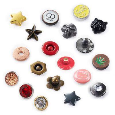 Custom Clothing Nipple Down or Nipple up RivetCustomized Rivets For Jeans and Garments photo-2