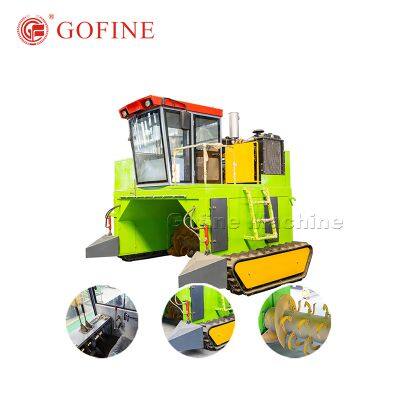 Diesel Food Scraps Organic Fertilizer Compost Turner Price photo-1