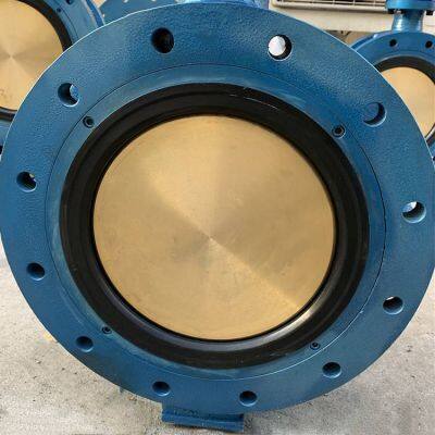 Marine Flange Seawater Hydraulic Double Eccentric Hydraulic Butterfly Valve Gb/t3037 - 94, Type Fcs With Limit Switch photo-4