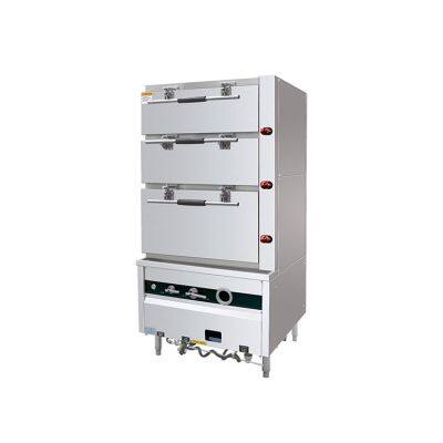 Jinyudian Three-Door Seafood Steamer With Self-aspirating Fire Tube photo-2