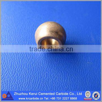 Sintered copper based porous bush bearing