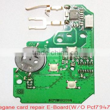 renault megane card repair pcb set(w/o pcf7947 )