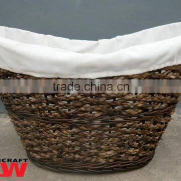 Rush laundry basket (with 200g cream color liner)