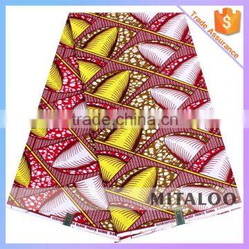 Mitaloo New Pattern African Real Wax Fabrics Prints Fabric MH3057