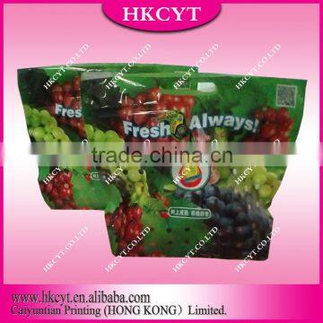 customized aluminium foil bag / free shape packaging for fruits