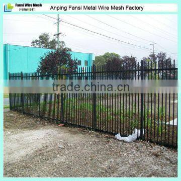 Pressed 1.8m*2.4m spear top tubular fence for Australia market