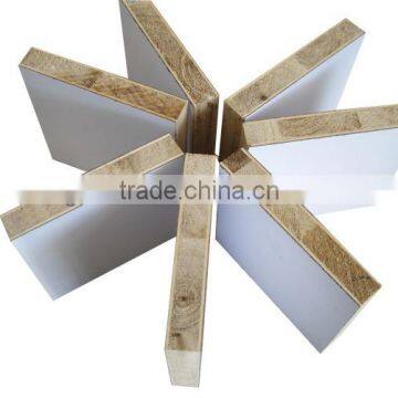 Paulownia core melamine faced 18mm wood block board