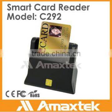 Real Hot Smart Card Reader 2.0 USB OEM Logo Card Reader Pcmcia Smart Card Reader