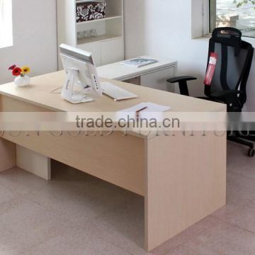 Popular Cheap Manager Wood Table Small Office L Shape Desk (SZ-OD353)