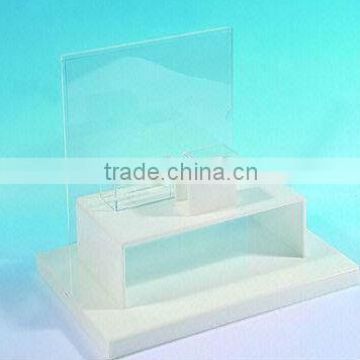 Clear Acrylic Cosmetic Display Stand