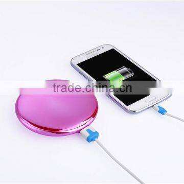 fashion factory price portable mirror power bank XHB-MR2