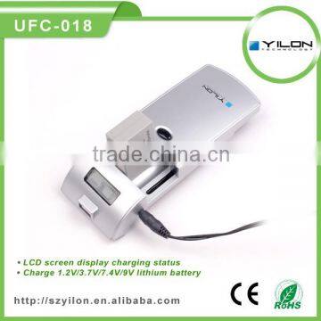 Shenzhen number one factory sales usb port 5v 1a universal charger lcd with good quality