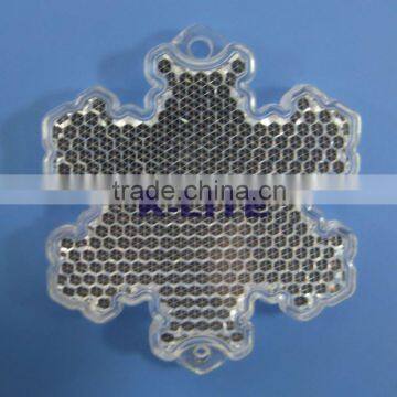 snowflake reflector , hard reflector , pedestrian reflector