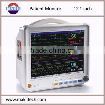 portable 12 inch non invasive blood pressure monitor with pulse oximeter