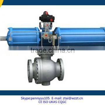 ZTQ647F Pneumatic fixed Type Ball Valve of ANSI Standard