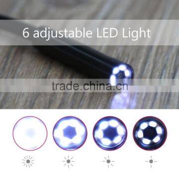 Waterproof USB Endoscope for Mobile Phone and Compute PC Laptop 7mm Lens 1M USB Cable Focus Camera 6 LED photo-6