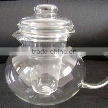 Handmade Heat Resistant Borosilicate Glass Teapot