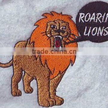 All kinds of lion embroidery patches works designs.