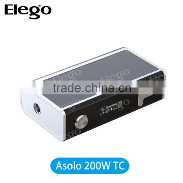 Hottest&Newest IJOY Asolo 200W TC Box Mod Keep Steady Taste And Never Felt Buring