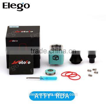 ELEGO New ATTY3 RDA Rebuildable atomizer Atty 3 ATTY Cube rda in stock