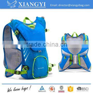 Portable professional outdoor bike backpak hydration backpack bicycle water backpack in blue