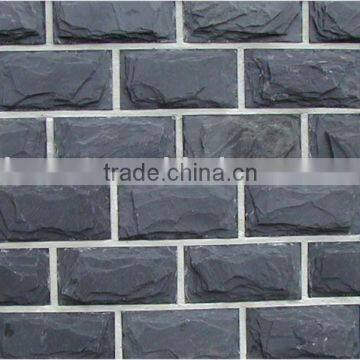 China Cheapest Black Slate T-Mushroom Tiles