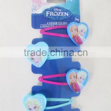 OEM SERVICE--4PCS FASHION FROZEN SNAP CLIP