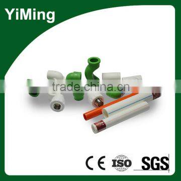 YiMing plastic water ppr pipes and fittings