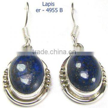 Lapis Lazuli earrings 925 sterling silver jewellery drop earrings Fashion earrings