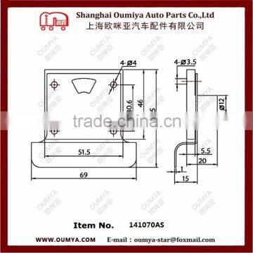 Stainless Steel Door Bolt With Indicator WC 141070AS