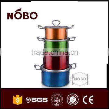 KOREA Style Stainless Steel Soup Pot 4 Pieces photo-4