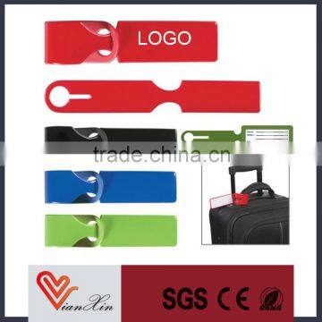 made in china silicone custom made luaage tags