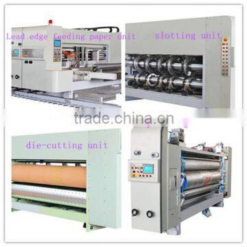 Automatic used corrugated carton box printing machine for cardboard making