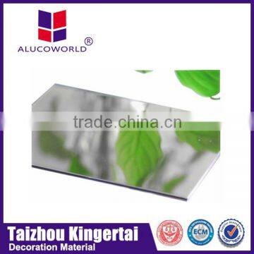 Alucoworld acp sheet 4mm acrylic decorative wallboard panels mirror acp plates