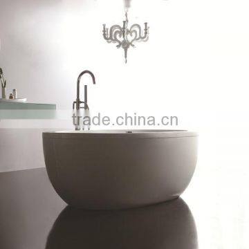 Rectangular Hot Free Standing Long Lasting Surface Modern Design Acrylic Small Deep Bathtub Classical Bathtub photo-3