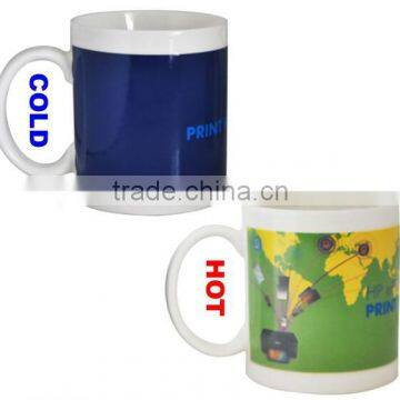 New Arrival Fashion Style color change ceramic mug factory