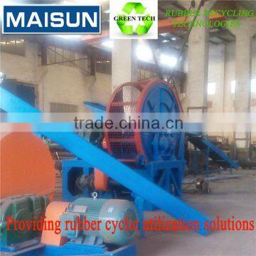 900 shredder machine for waste tires for sale