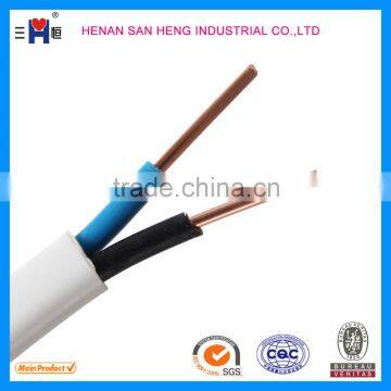 JK PVC coated TPS twin flat cables Temperature Sensor Flat cable copper conductor wire flat electrical cable