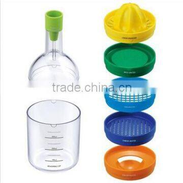 8-in-1 Colorful Multifunctional Kitchen Tool Bottle