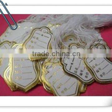 Beauty Custom Logo Printing Pvc Necklace Display Hang Tag photo-2