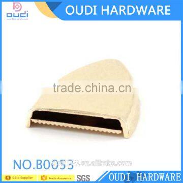 Metal coner bag accessories fitting in bag parts and accessories decoration for women bag