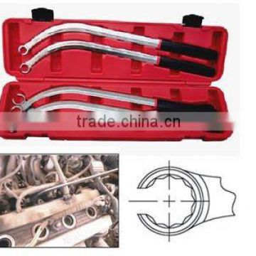 Damper Pulley Puller Holder Wrench Set, Auto Repair Tool, Engine Repair Tool, Wrench Set