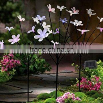 8LED Solar Powered Flower Tree String light Fairy Lamp Christmas Garden Decoration Heart