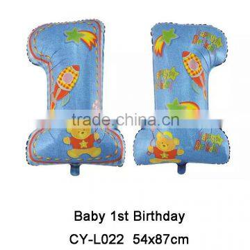 2016 New Design Heart Moustache Inflatable Foil Helium Balloon Party Decoration photo-6