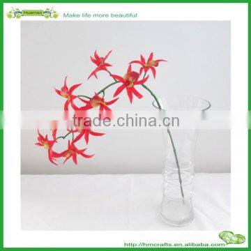 plastic artificial flower wholesale artificial polyester flower