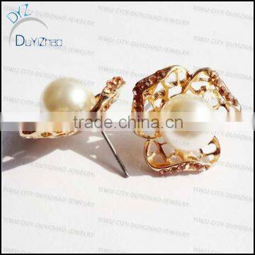 fashion fake pearl earrings stud
